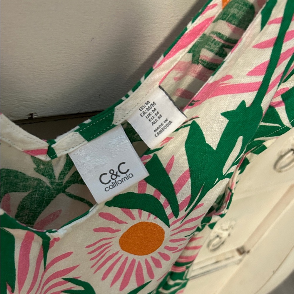 C&C California Vibrant Floral Dress - Picture 2 of 6